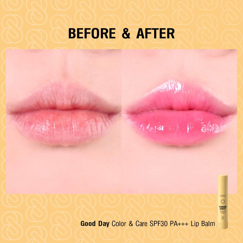 SASI Good Day Color & Care SPF30 PA+++ Lip Balm 3.5g