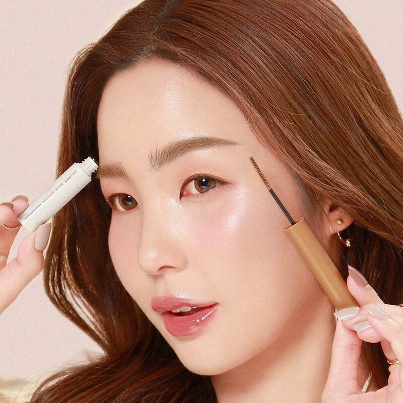 Mei Linda Skinny Brow Mascara 1pc #01 Ash Brown