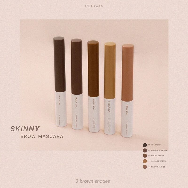 Mei Linda Skinny Brow Mascara 1pc #05 Medium Blonde