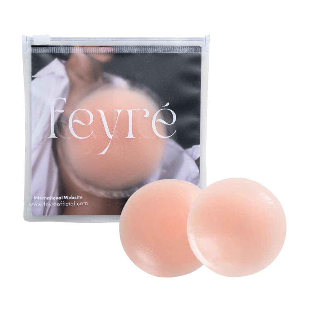 Feyre Mini Adhesive Nipple Covers [6cm x 1pair] #Peach