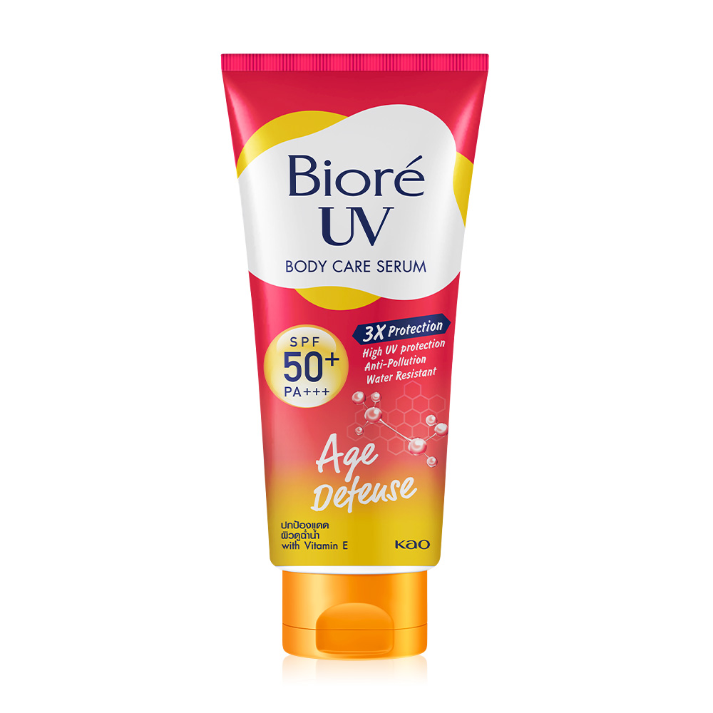 Biore UV Anti-Pollution Body Care Serum Age Defense SPF50+/PA+++ 150ml