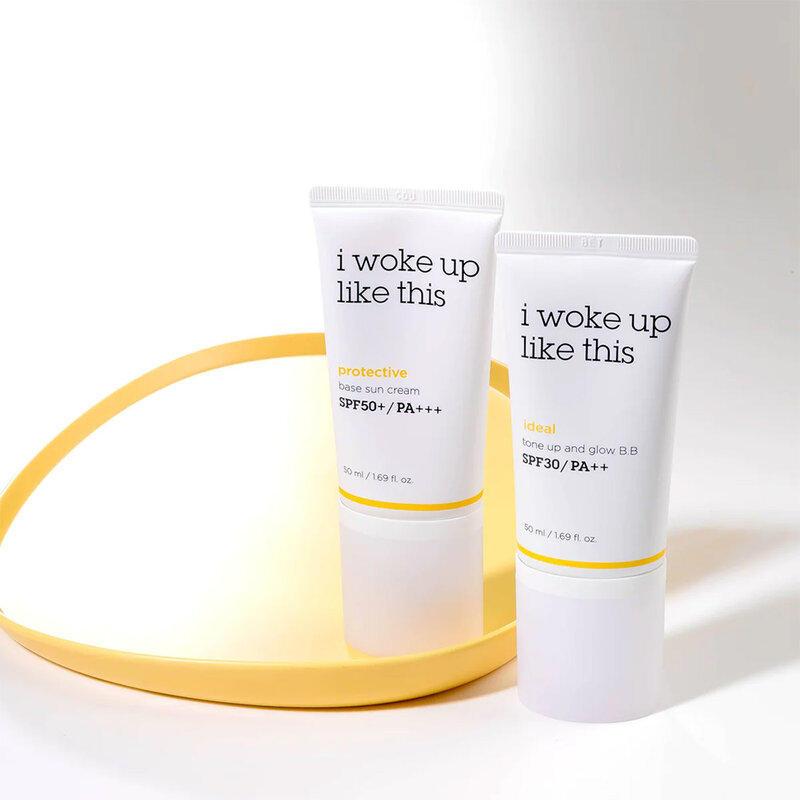 I WOKE UP LIKE THIS Protecting Base Sun Cream SPF50+ PA+++ 15ml ( สินค้าหมดอายุ : 2025.11.03 ) 