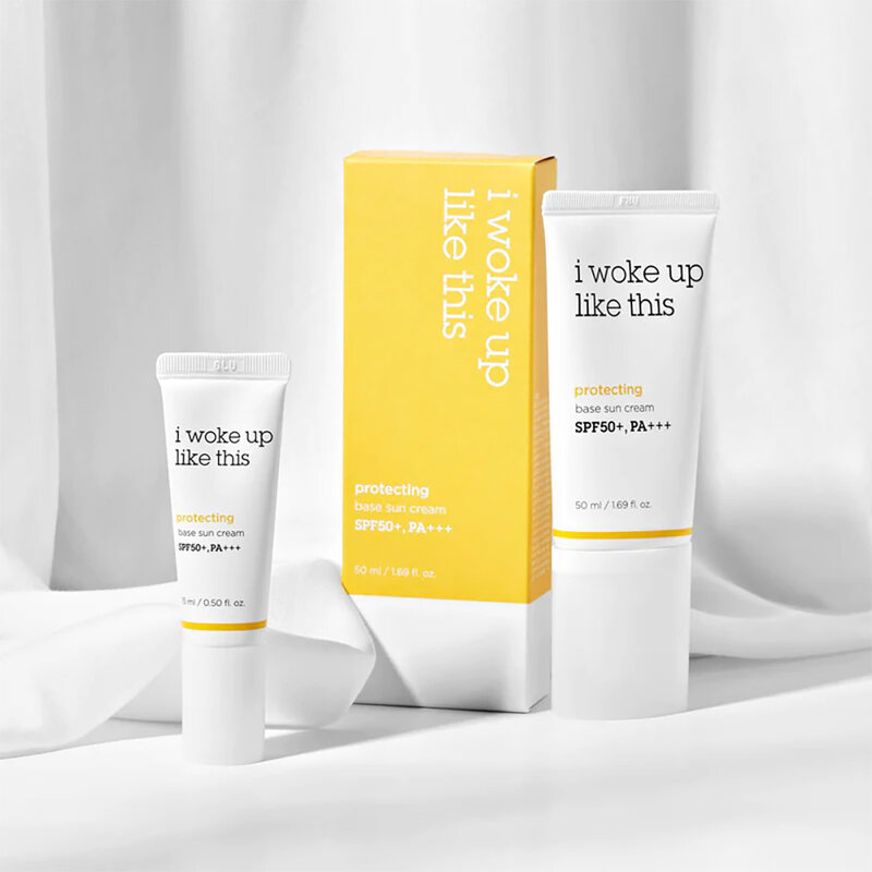 I WOKE UP LIKE THIS Protecting Base Sun Cream SPF50+ PA+++ 15ml ( สินค้าหมดอายุ : 2025.11.03 ) 