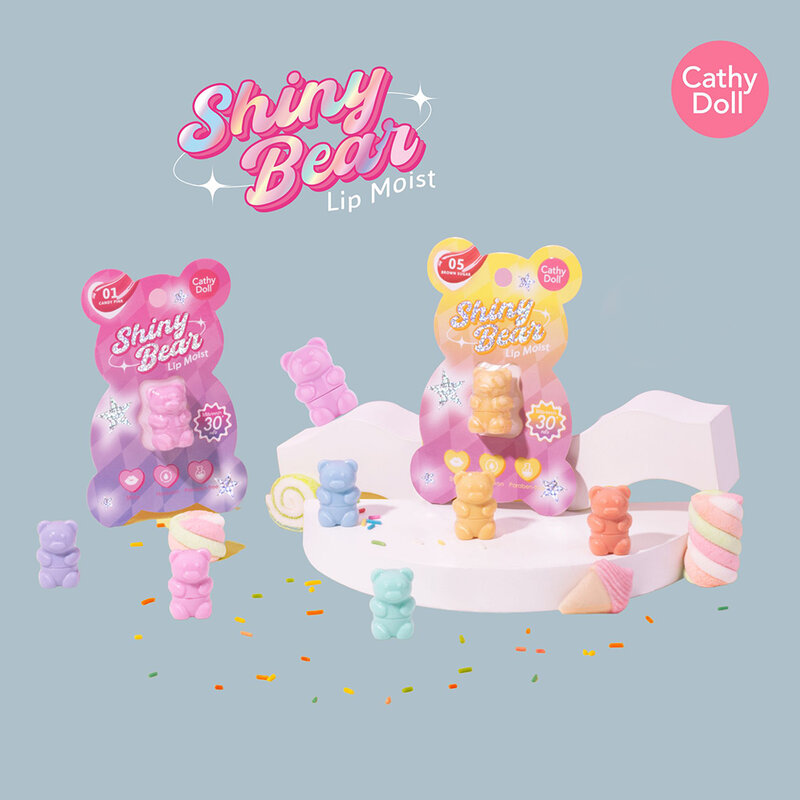 Cathy Doll Shiny Bear Lip Moist 1.1g #02 Redlipop