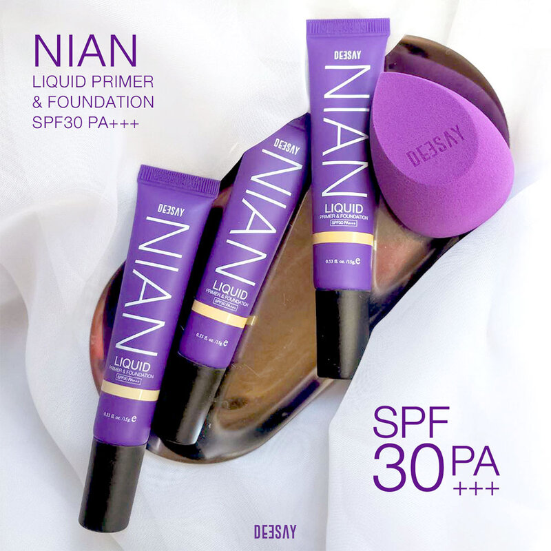 Deesay Nian Liquid Primer & Foundation SPF30 PA+++ 15g #1 Light