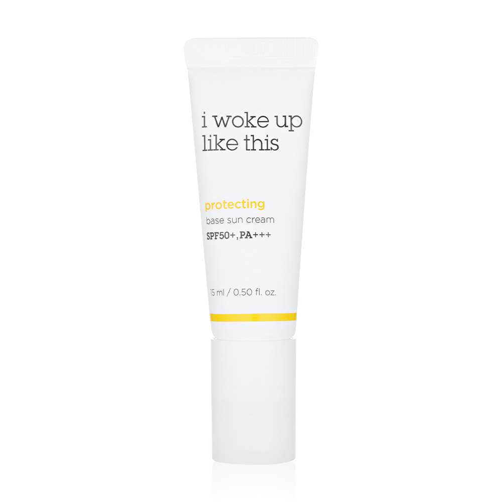 I WOKE UP LIKE THIS Protecting Base Sun Cream SPF50+ PA+++ 15ml ( สินค้าหมดอายุ : 2025.11.03 ) 