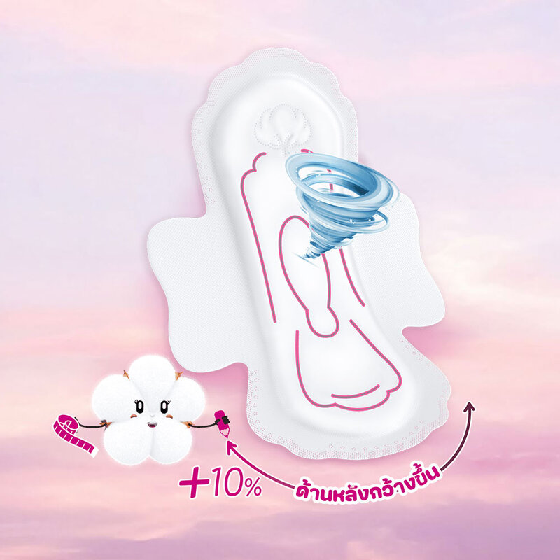 Molped ผ้าอนามัย Soft&Dry Maxi [23 cm x 16pcs]