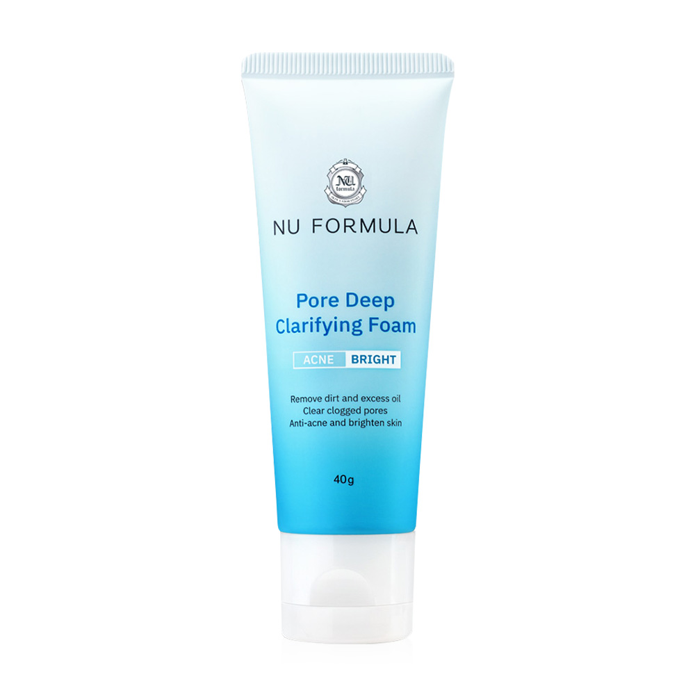 [Free Gift] Nu Formula Pore Deep Clarifying Foam 40g