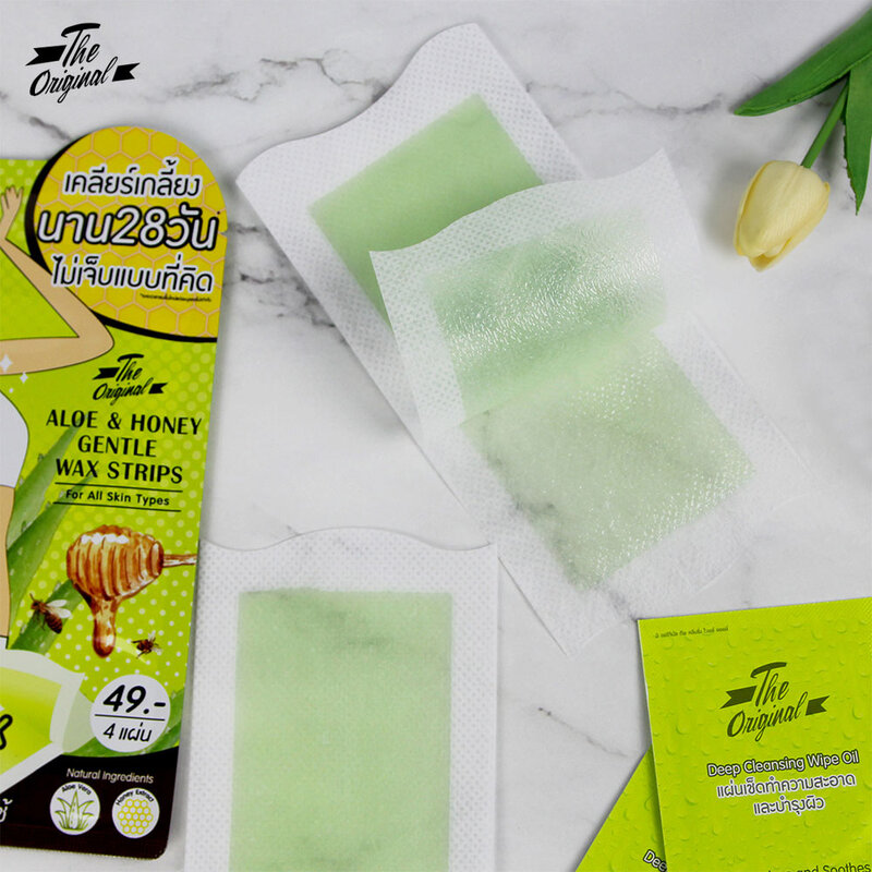 The original Aloe And Honey Gentle Wax Strips 16.9g