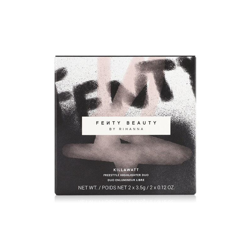 Fenty Beauty Killawatt Freestyle Highlighter Duo [3.5gx2] #Lightning Dust+Fire Crystal