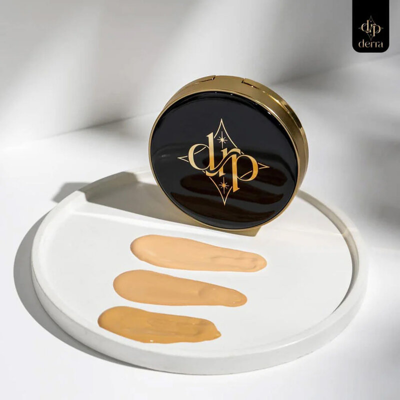derra Glowy And Coverskin Cushion SPF25 PA+++ 10g #00Ivory Natural