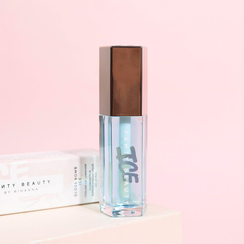 Fenty Beauty Gloss Bomb Ice Cooling Lip Luminizer 9ml #Cold Heart'd ( สินค้าหมดอายุ : 2026.03.01 ) 