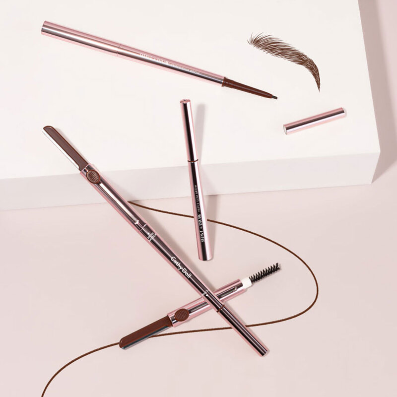 Cathy Doll Shave & Draw Triple Slim Brow 0.08g #01 Light Brown