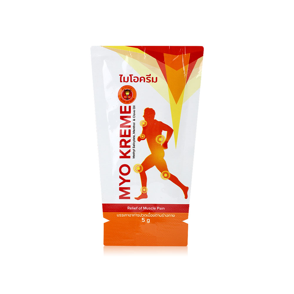 Golden Cup Myo Kreme Muscle Pain Relief Sachets 5g