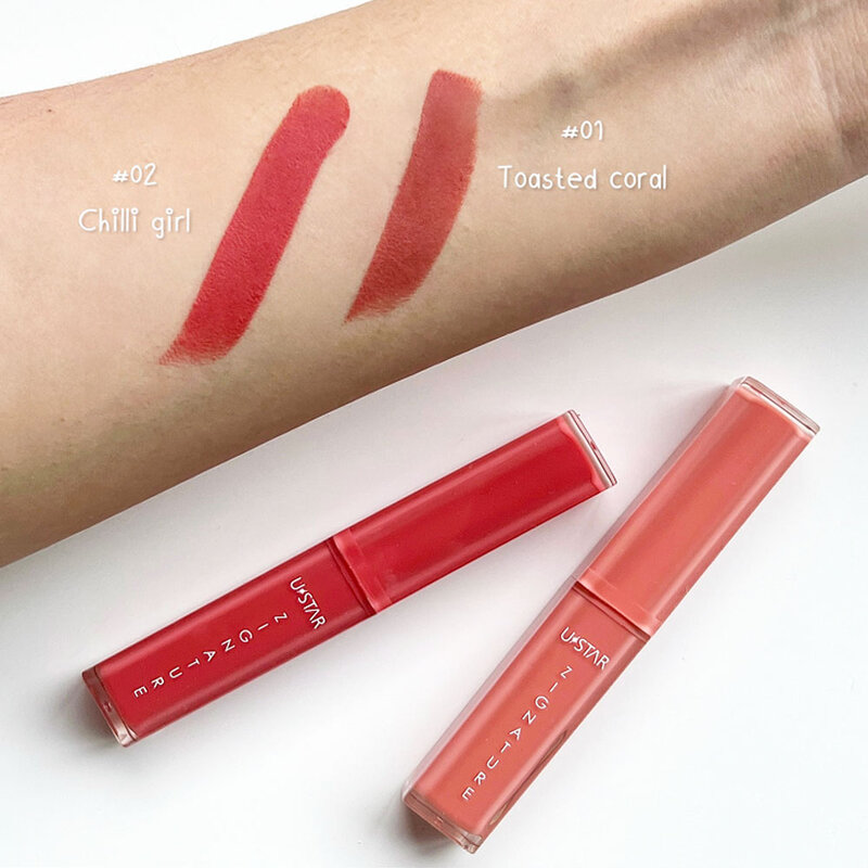 U-Star Zignature Maxx Cover Real Matte Lip 2g #02 Chilli Girl
