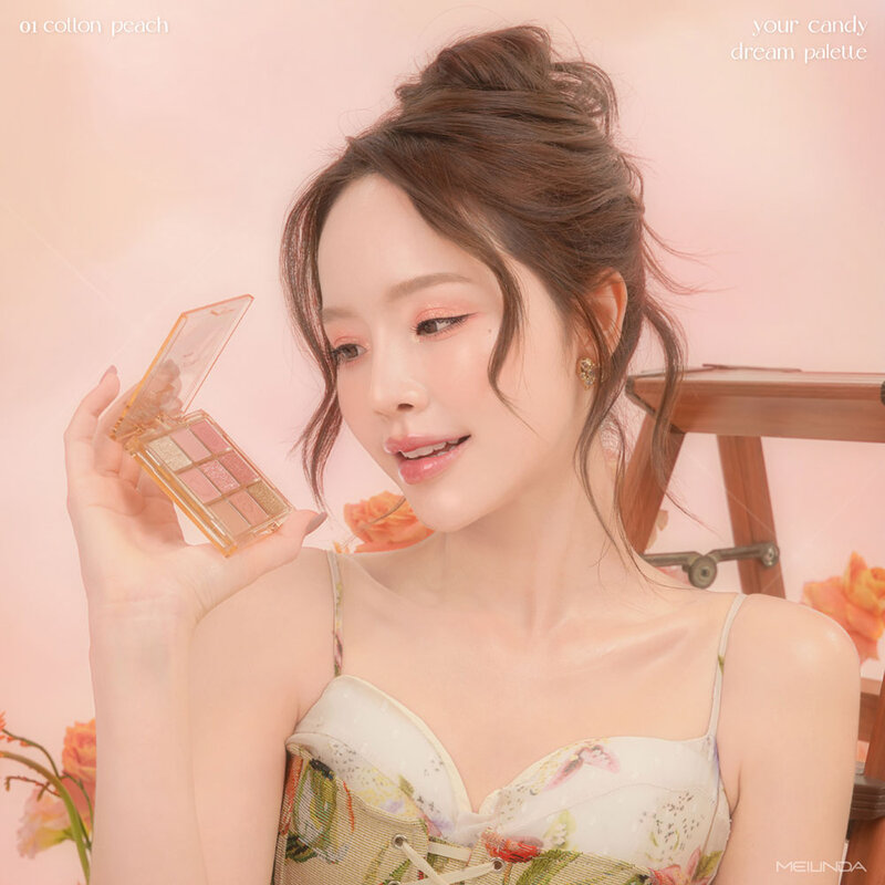Mei Linda Your Candy Dream Palette 5.4g #01 Cotton Peach