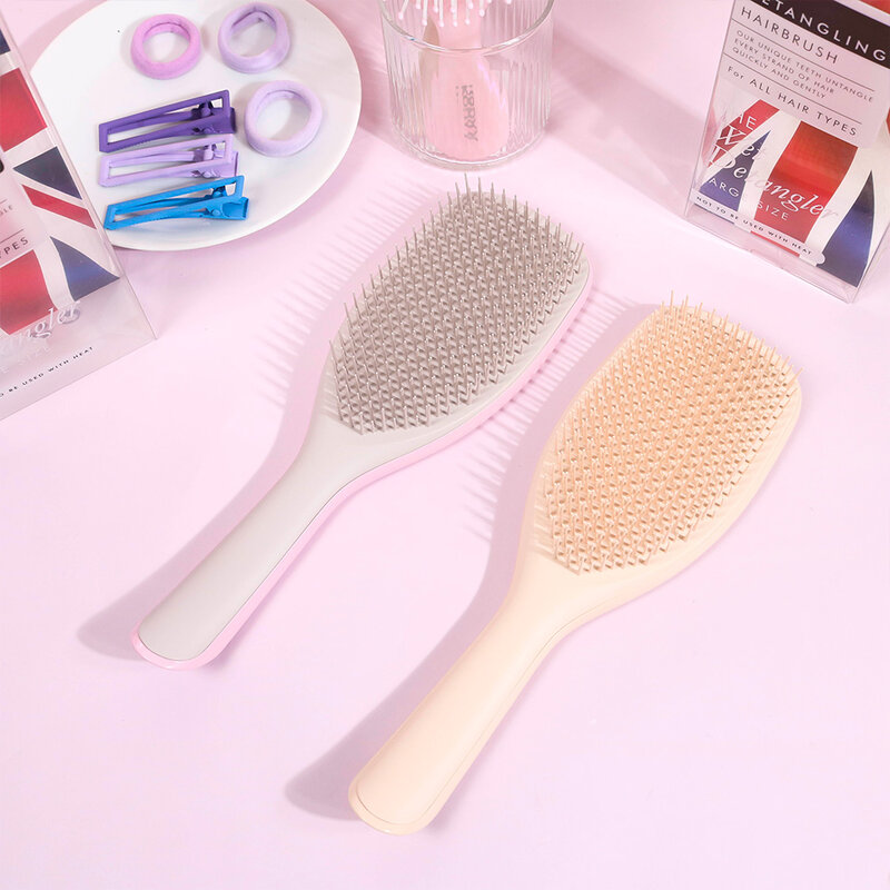 Tangle Teezer Large Wet Detangler Hairbrush #Vanilla Latte