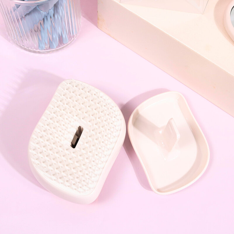 Tangle Teezer Compact Styler Detangling Hairbrush #Rose Gold Ivory
