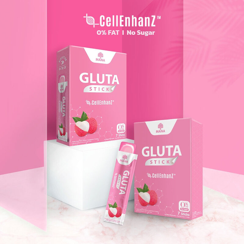 MANA Gluta Stick Lychee Flavor 7 Sachets