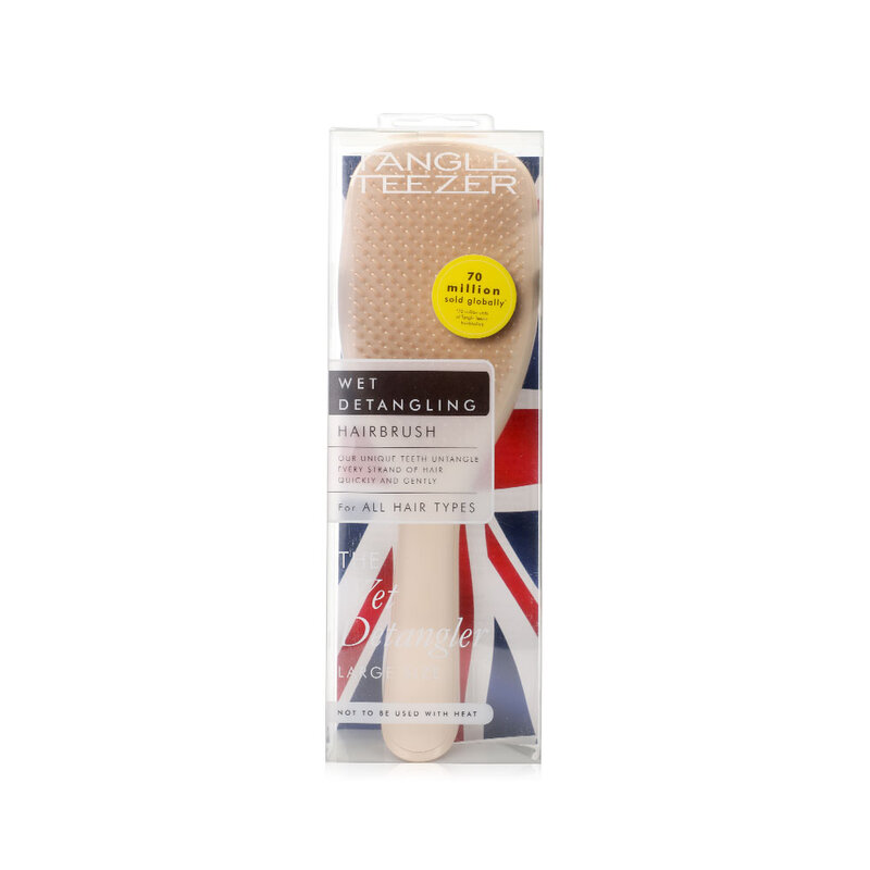 Tangle Teezer Large Wet Detangler Hairbrush #Vanilla Latte