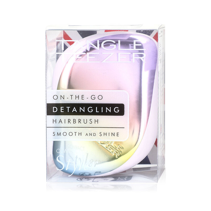 Tangle Teezer Compact Styler Detangling Hairbrush #Matte Pearlescent