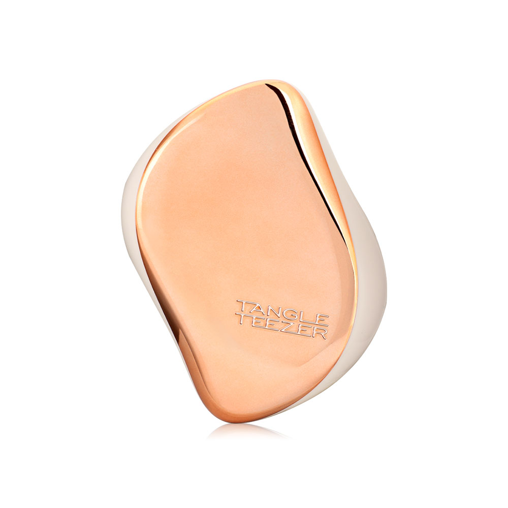 Tangle Teezer Compact Styler Detangling Hairbrush #Rose Gold Ivory