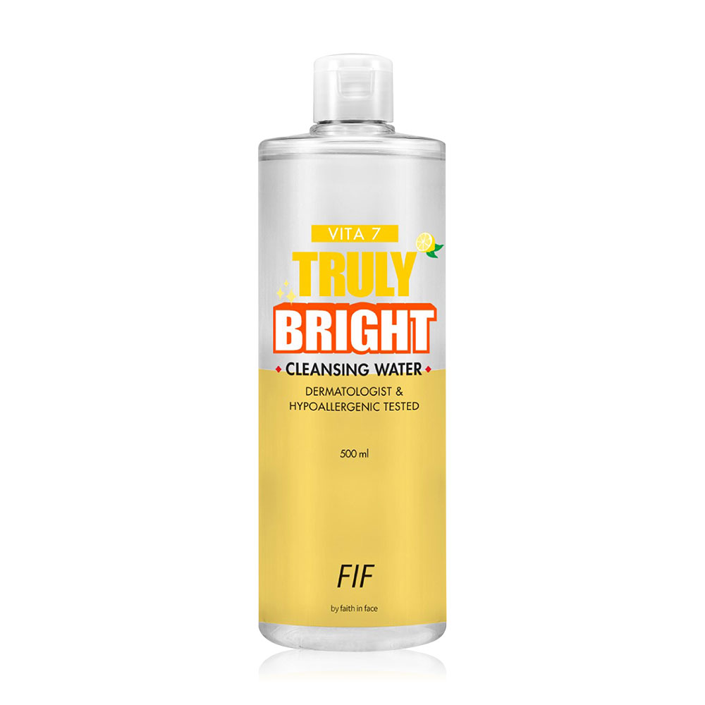 Faith in Face Vita7 Truly Bright Cleansing Water 500ml