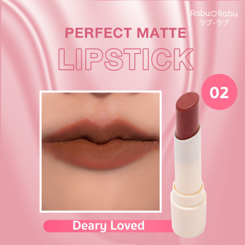 RABU RABU Perfect Matte Lipstick 3.2g #02 Deary Loved