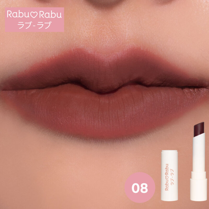 RABU RABU Perfect Matte Lipstick 3g #08 Tenderly Love