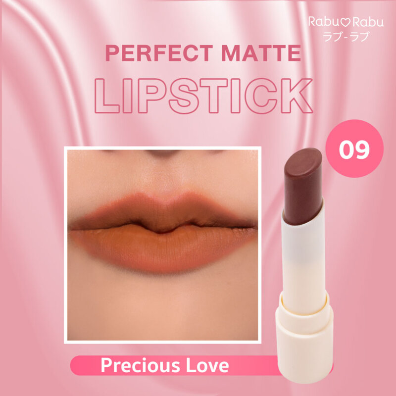 RABU RABU Perfect Matte Lipstick 3.2g #09 Precious Love