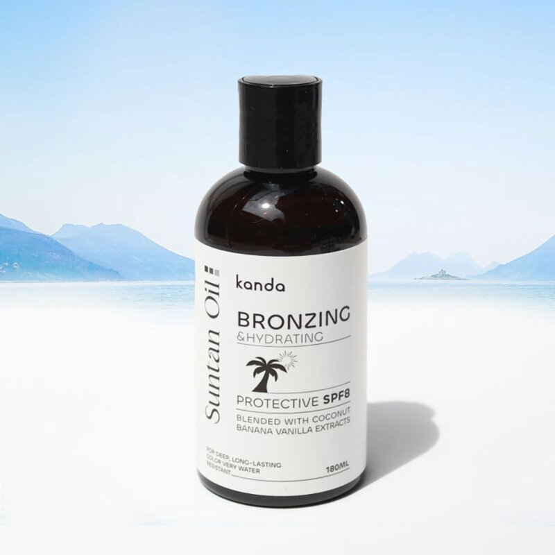 Kanda Suntan Oil Protective SPF8 180ml