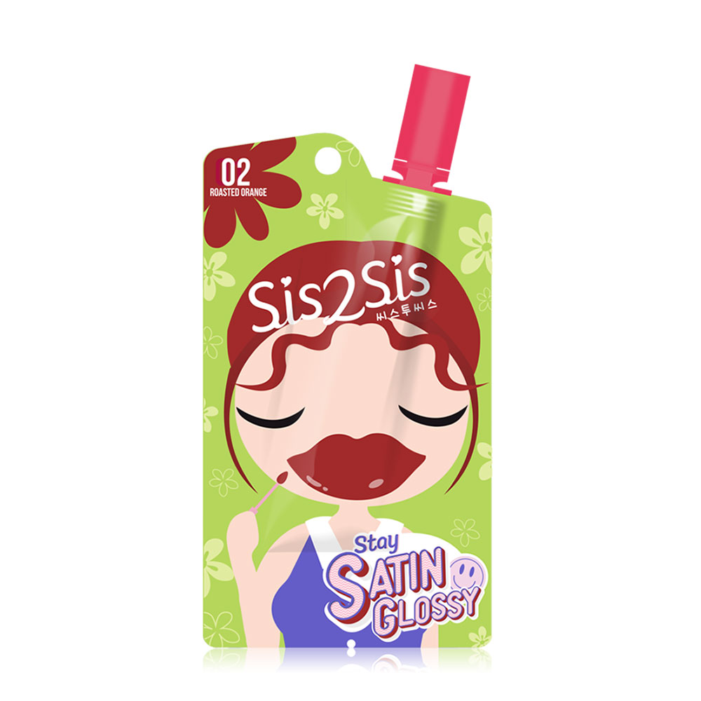 sis2sis Stay Satin Glossy 2g #02