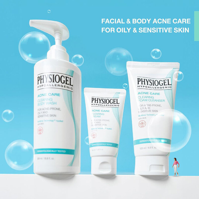 Physiogel Acne Care Clearing Foam Cleanser 120ml