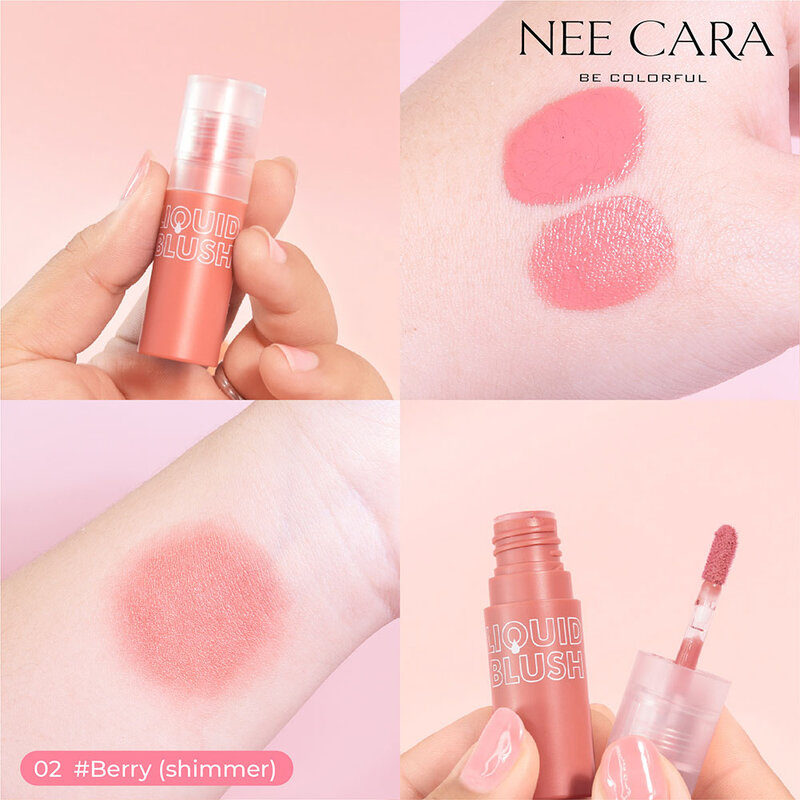 NEE CARA Juice Liquid Blush N329 3g #02 Berry Shimmer