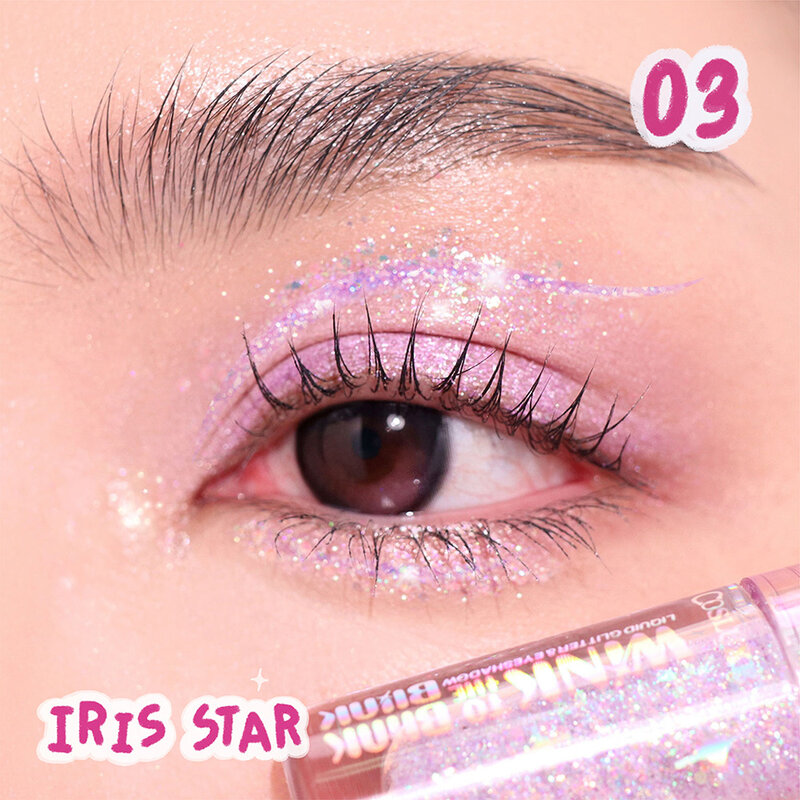 Cosluxe Super Star Liquid Glitter Dolly&Eyeshadow 1.5ml #03 Iris Star