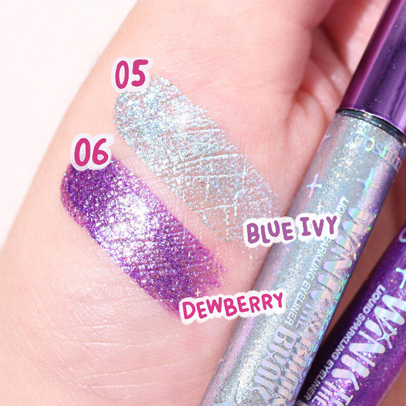 Cosluxe Winky Blinky Liquid Sparkling Eyeliner 10g #06 Dewberry