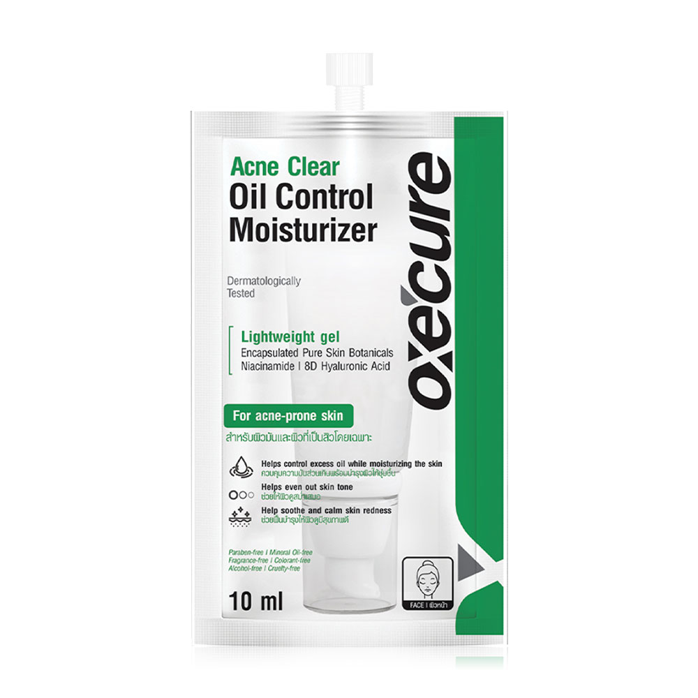 Oxe Cure Acne Clear Oil Control Moisturizer 10ml ( สินค้าหมดอายุ : 2026.02.22 ) 