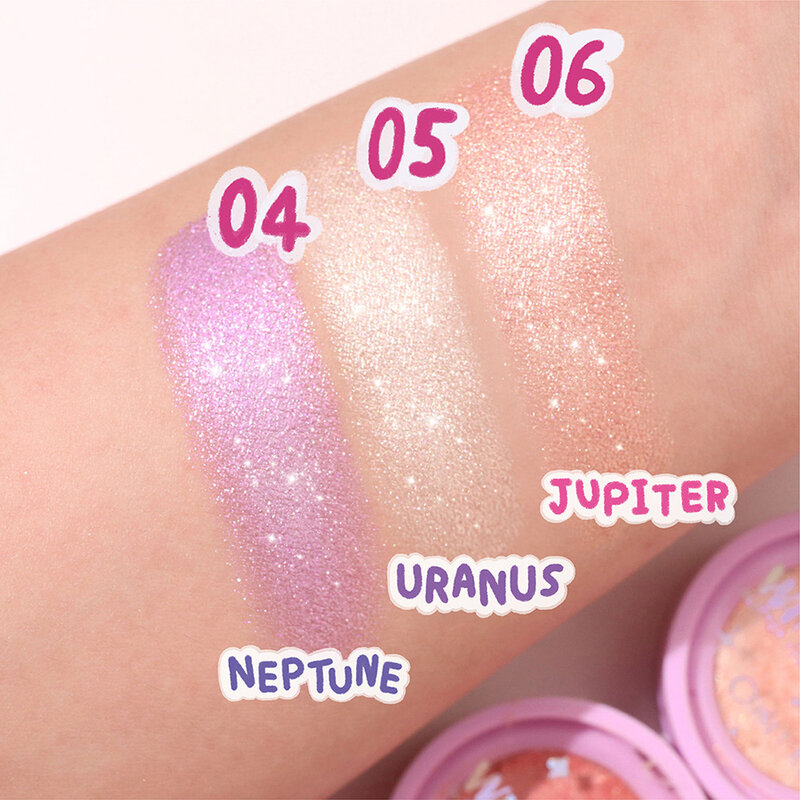 Cosluxe Twinkle Glitter Star Glitter Eyeshadow Powder 2g #06 Jupiter