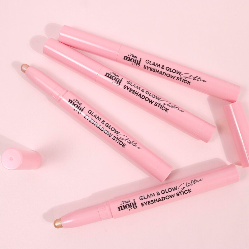 Thai Moni Glam & Glow Glitter Eyeshadow Stick 1g #03 Seoul Peach