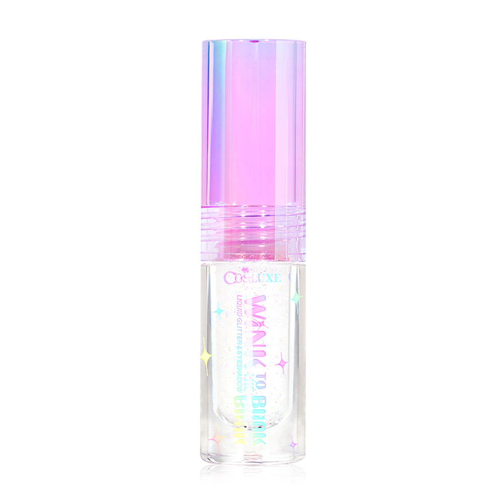 Cosluxe Super Star Liquid Glitter Dolly&Eyeshadow 1.5ml #01 Silver Star