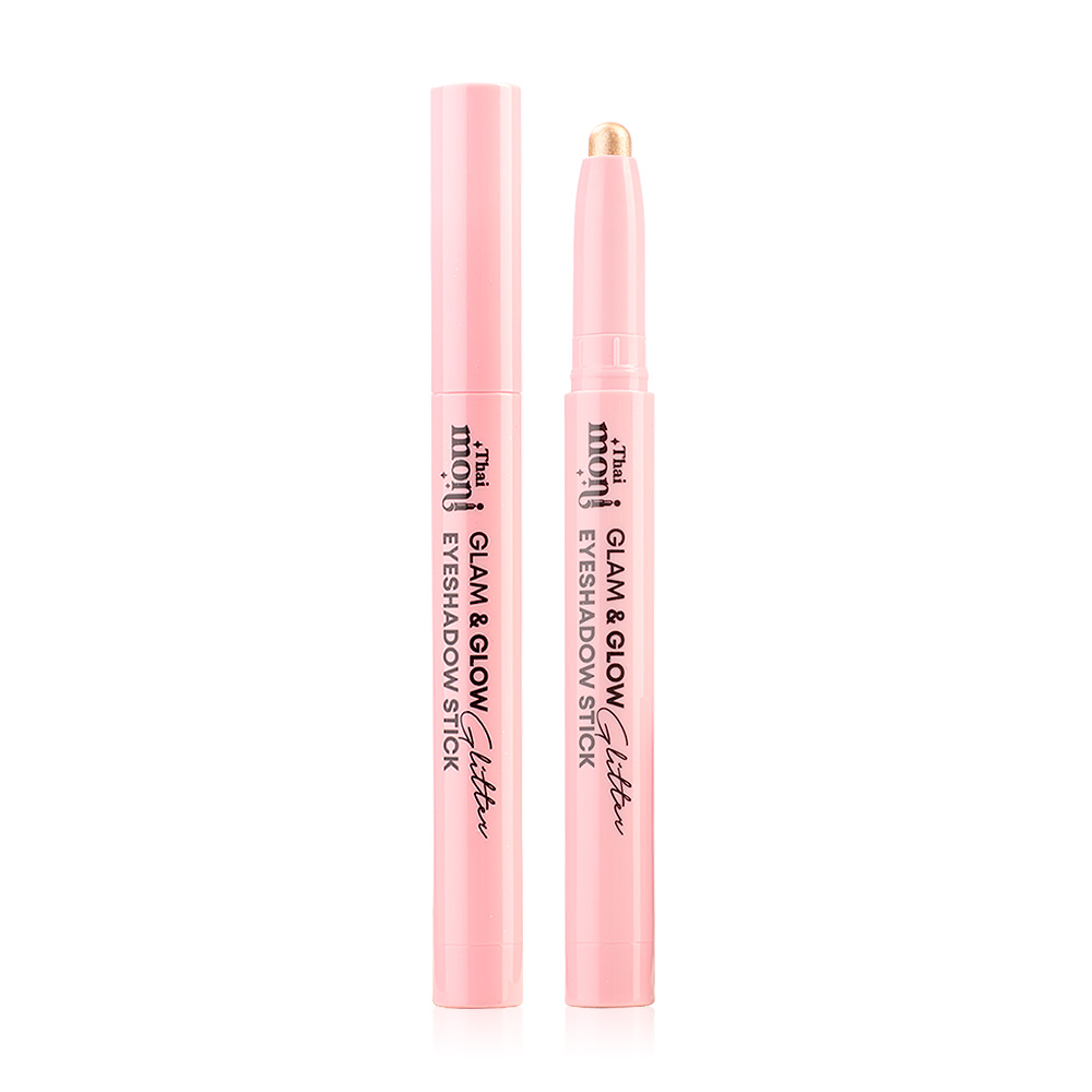 Thai Moni Glam & Glow Glitter Eyeshadow Stick 1g #01 Champagne Gold