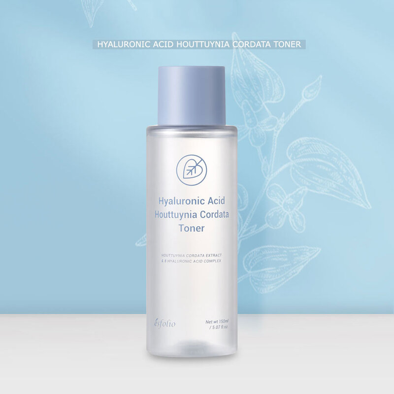 Esfolio Hyaluronic Acid Houttuynia Cordata Toner 150ml