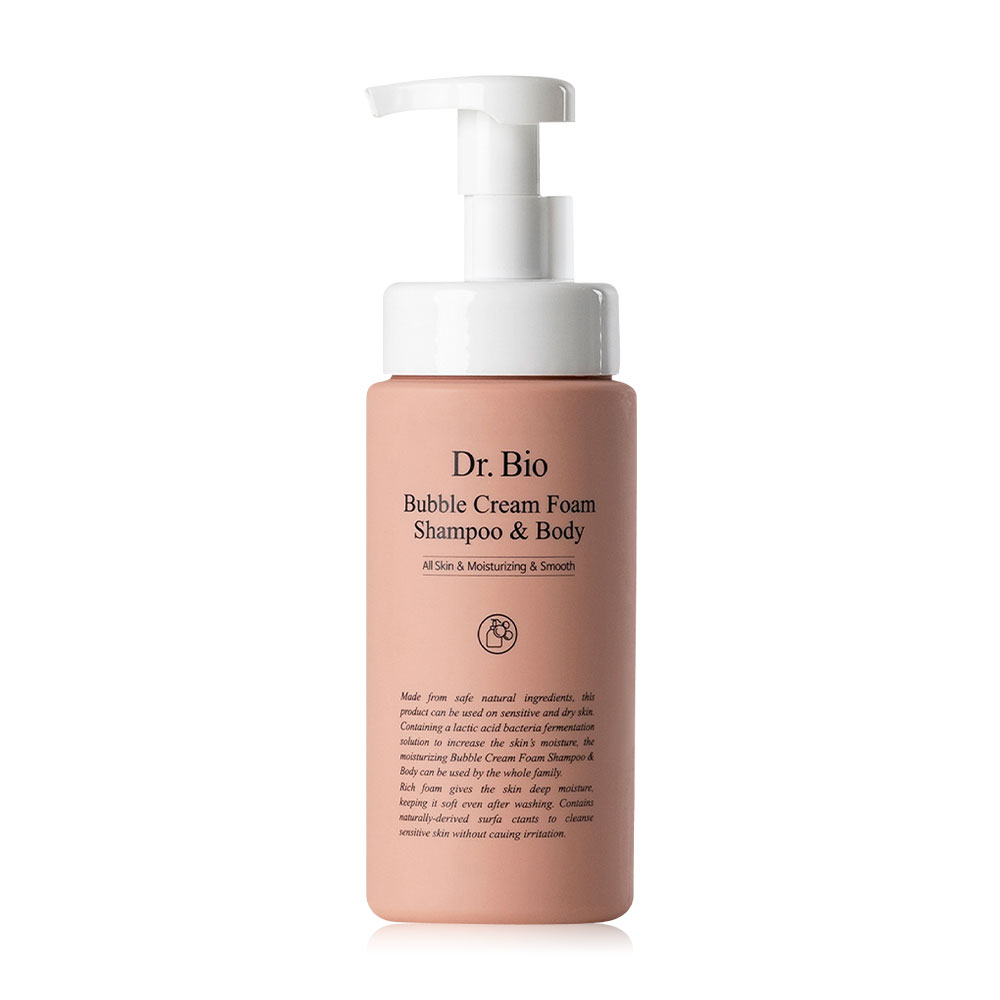 Dr.Bio Bubble Cream Foam Shampoo & Body 410ml
