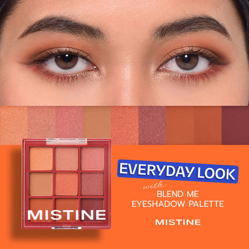 MISTINE Blend Me Eyeshadow Palette 7.2g #01 Pink Gold