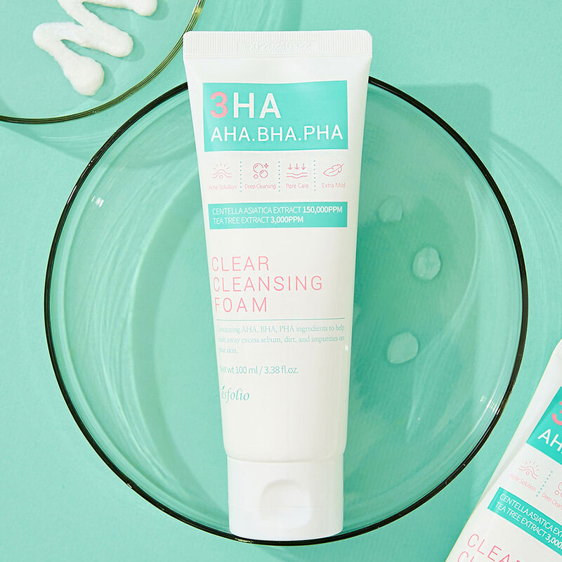 Esfolio 3Ha Clear Cleansing Foam 100ml