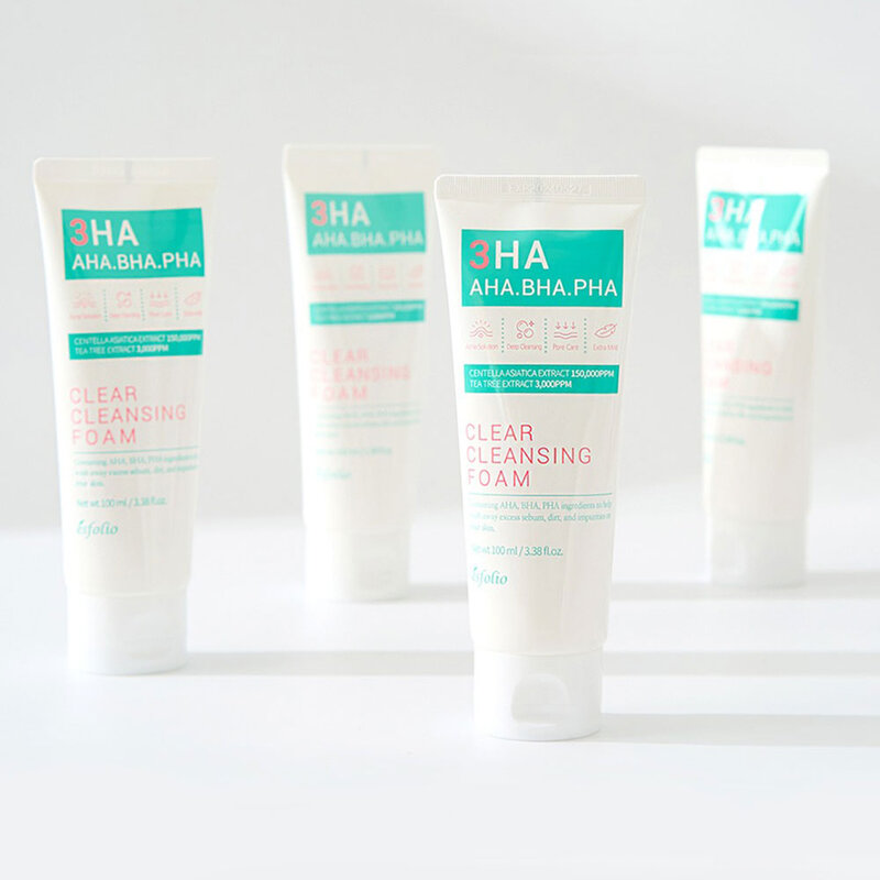 Esfolio 3Ha Clear Cleansing Foam 100ml