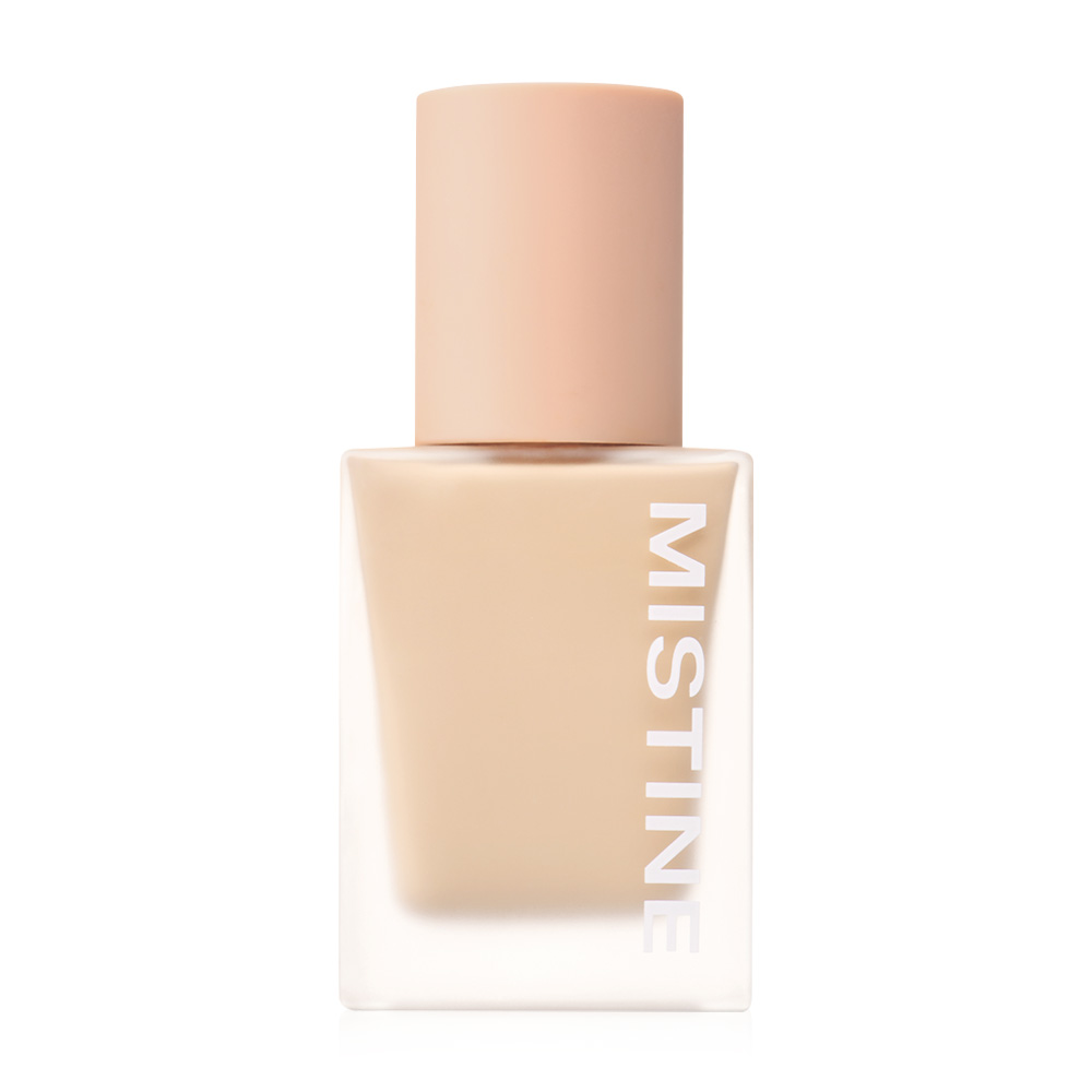 MISTINE Semi Matte Velvet Liquid Foundation SPF50 PA+++ 35g #Fn1 Warm Nude
