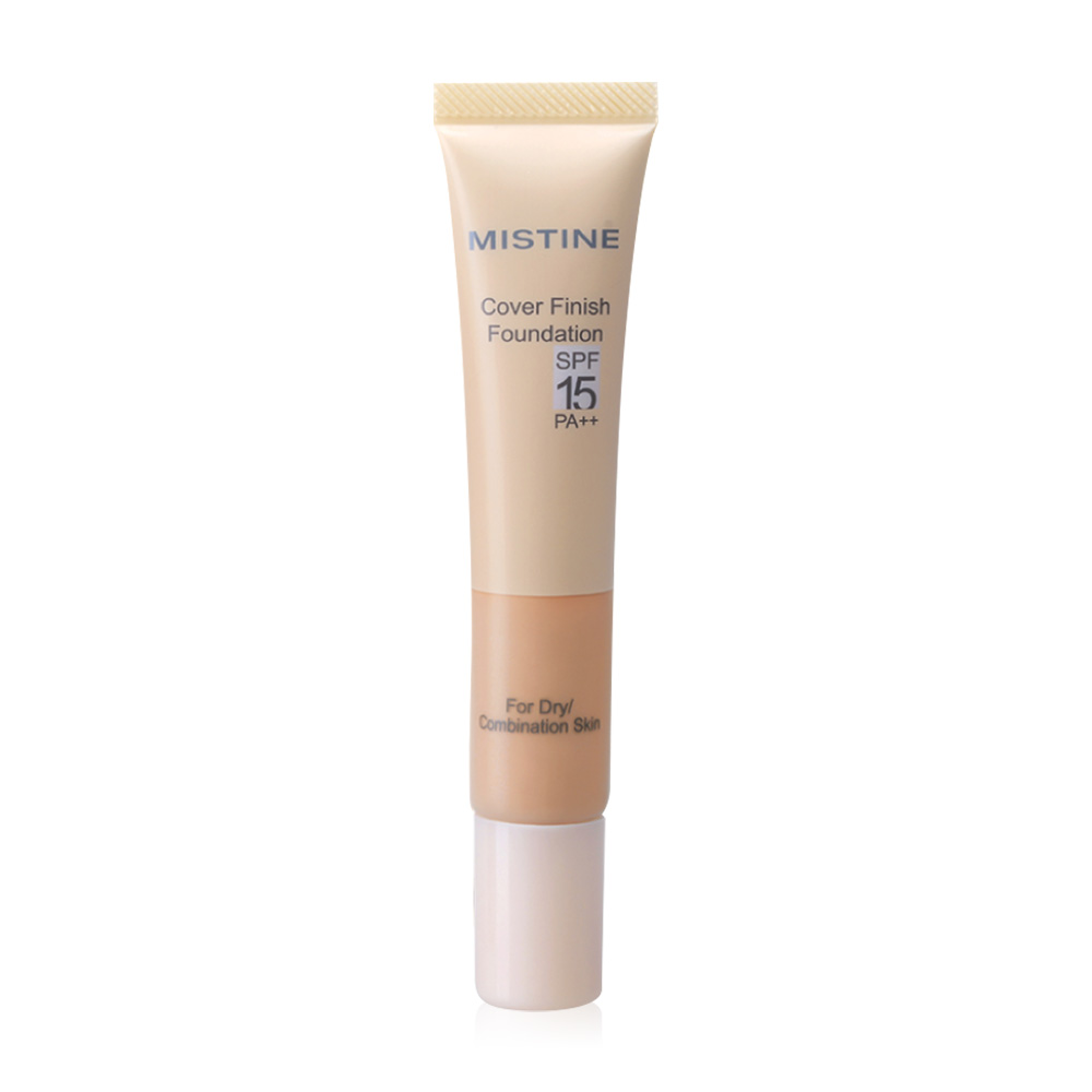 MISTINE Cover Finish Foundation SPF15 PA++ 15g #F3