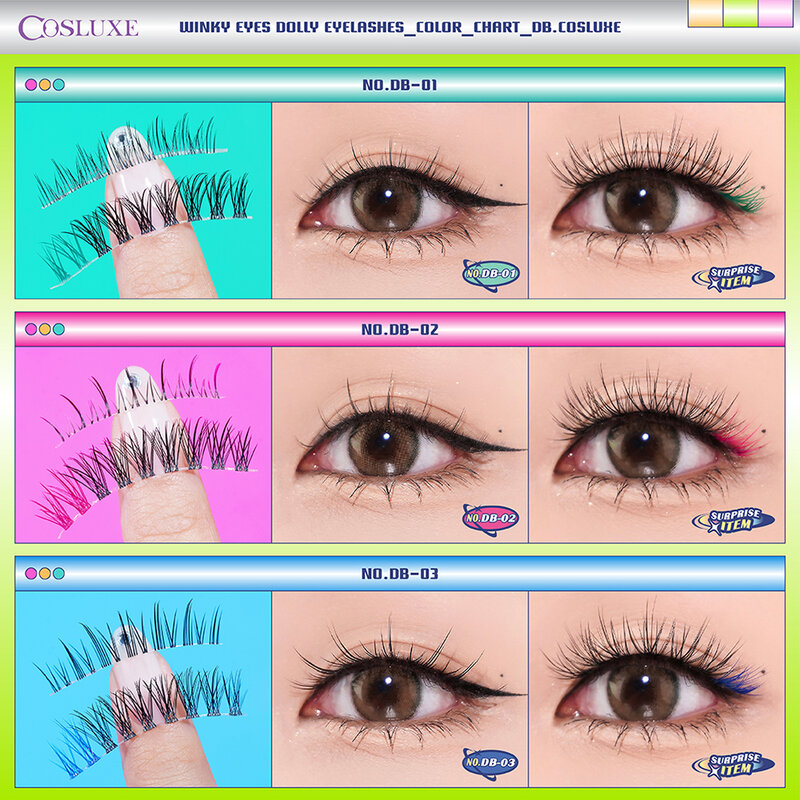 Cosluxe Winky Eyes Dolly Eyelashes 3g #No.Db-03