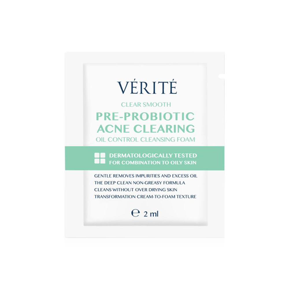 [Free Gift] Verite Clear Smooth Pre-Probiotic Acne Clearing Oil Control 2ml